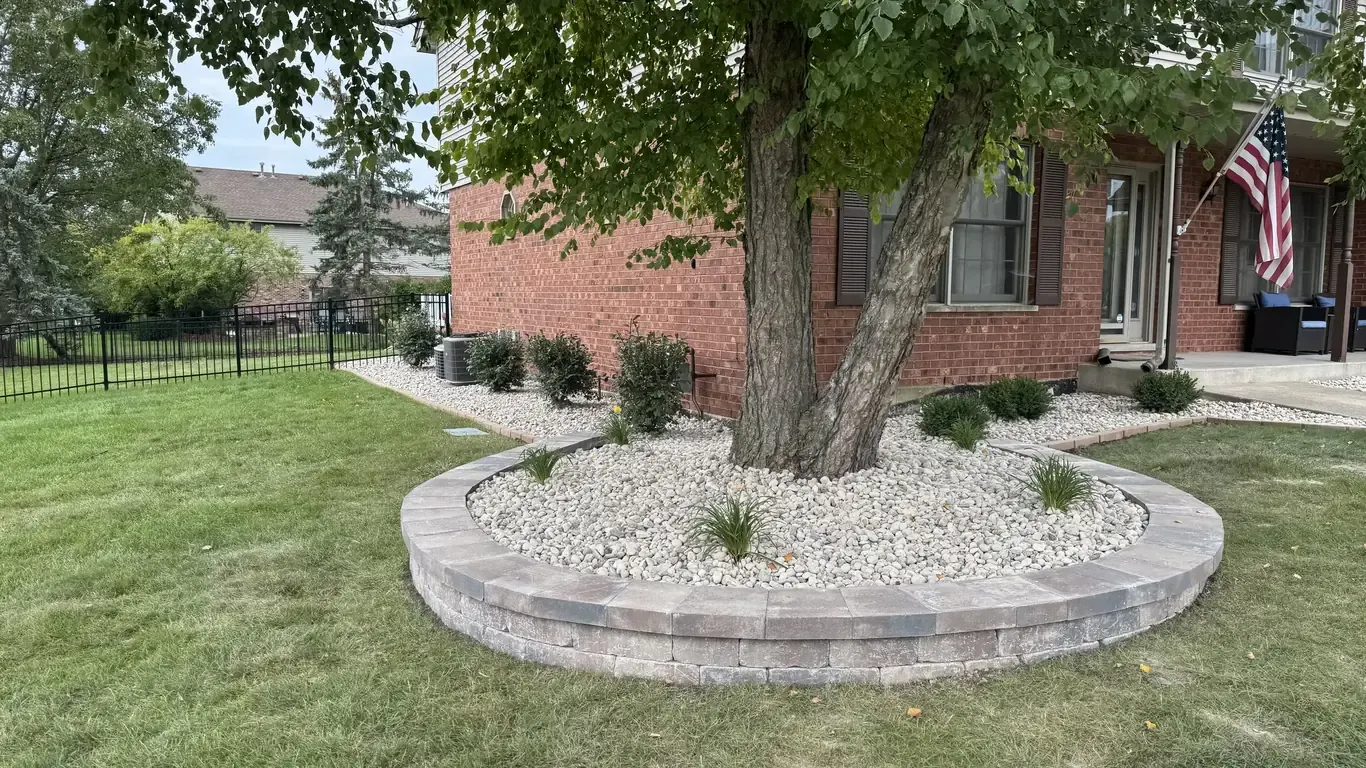 Landscape Design project in Mokena by Rodak Landscaping