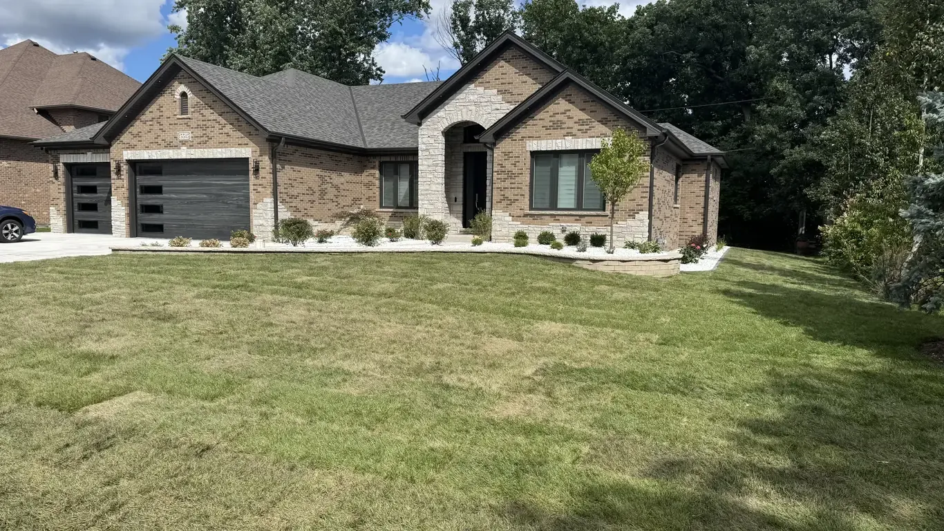 Paver Driveways project in Orland Park by Rodak Landscaping