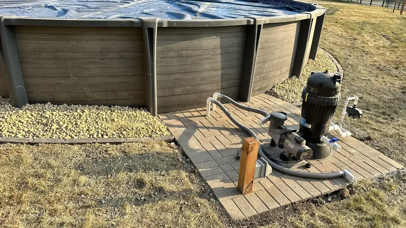 Pool Patios & Surrounds project in the southwest suburbs by Rodak Landscaping