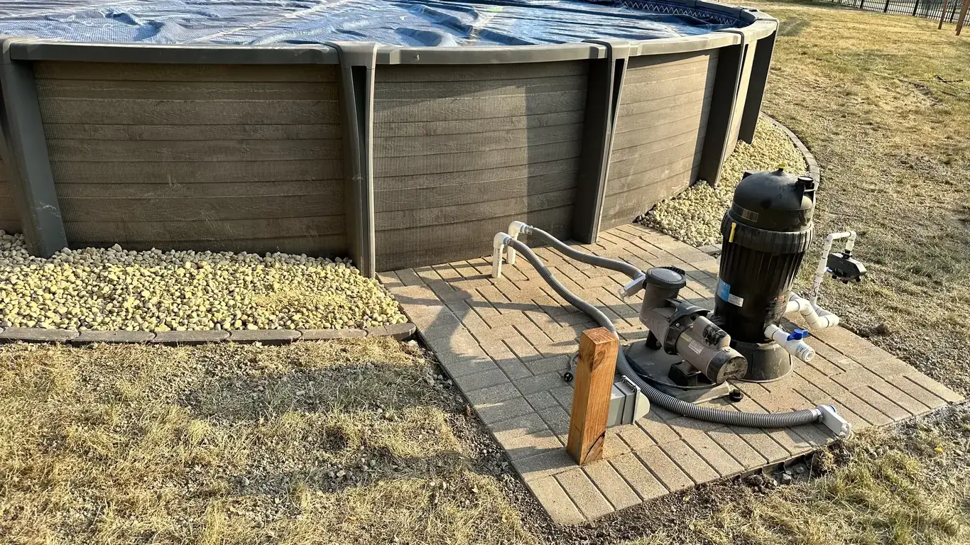 Pool Patios & Surrounds project in the southwest suburbs by Rodak Landscaping