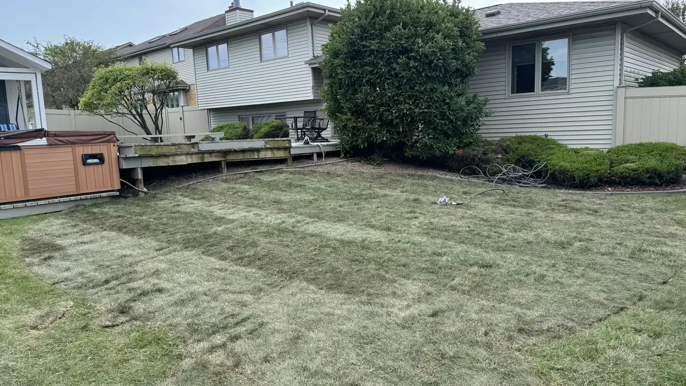 Pool Removal & Restoration project in the southwest suburbs by Rodak Landscaping