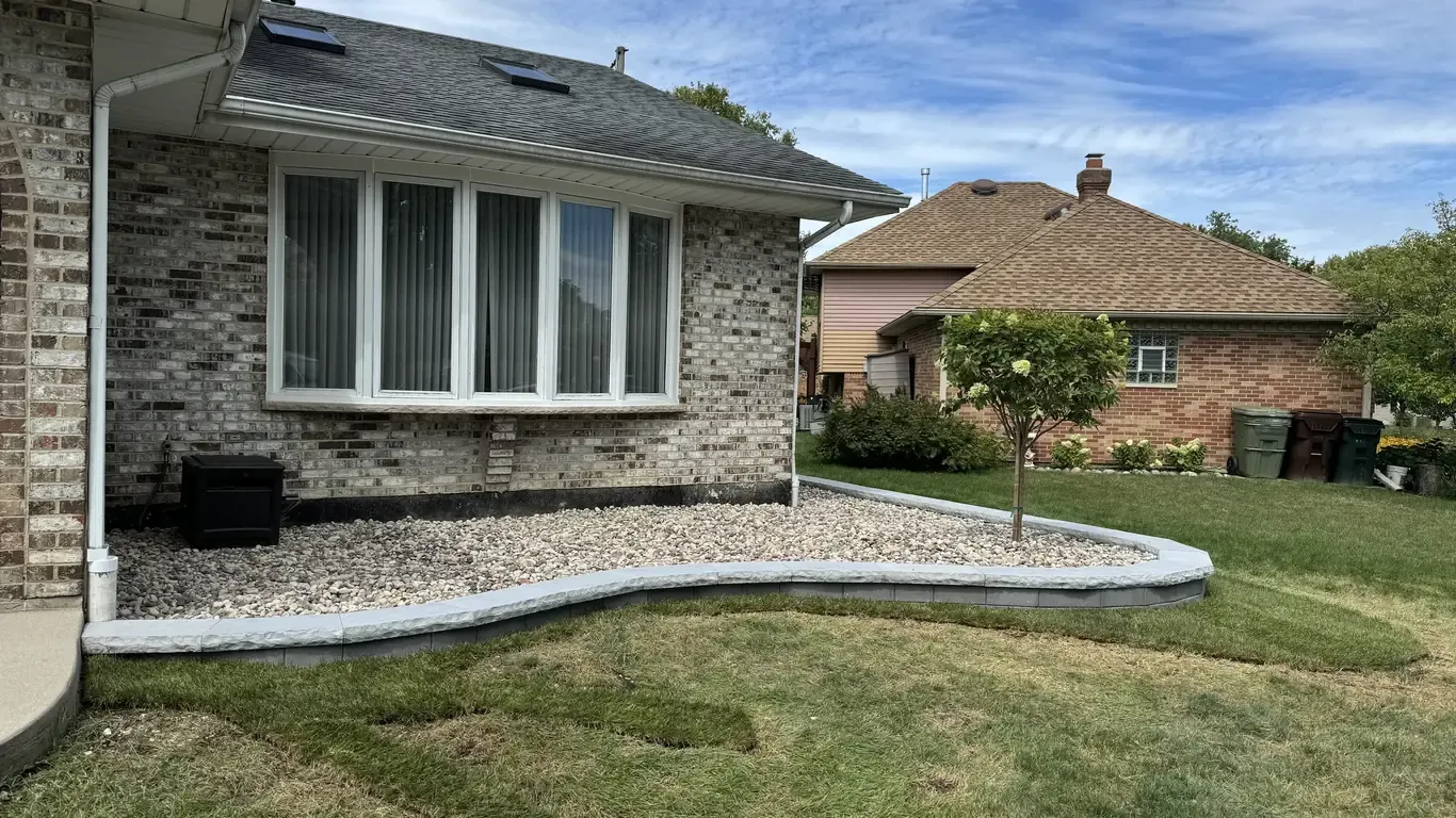 Retaining Walls project in Tinley Park by Rodak Landscaping