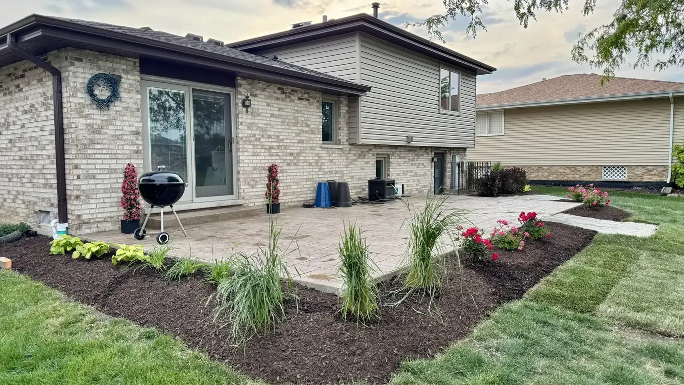 Landscape Design project in Tinley Park by Rodak Landscaping